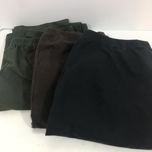 Lot of 3 Pull on Pants TL 14-16 Tall